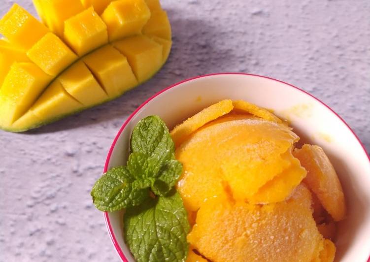 Sorbet mangga