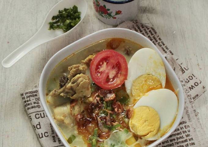 Soto Ayam Kuah Santan