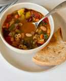 Italian soup minestrone