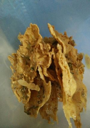 Foto resep Peyek teri kriuk