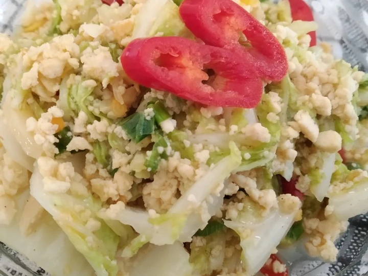 Langkah Mudah untuk Membikin Resep 59. Oseng Tahu Sawi Putih yang Lezat Anti Ribet, Uenak Banget