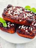 Mini plumcake al cocco e cioccolato bianco