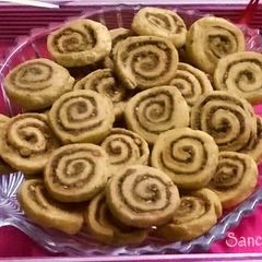 A picture of Crispy Bhakarwadi.
