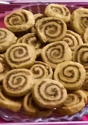 A picture of Crispy Bhakarwadi.