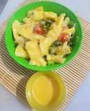 Pineapple salad with honey mustard ala fe