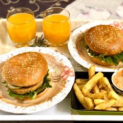 Chicken Burger Patties A picture of Chicken Burger Patties.