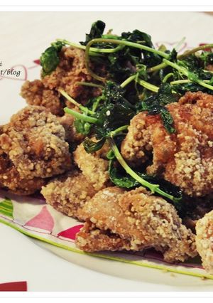 黑胡椒鹹酥雞 的食譜成品照片