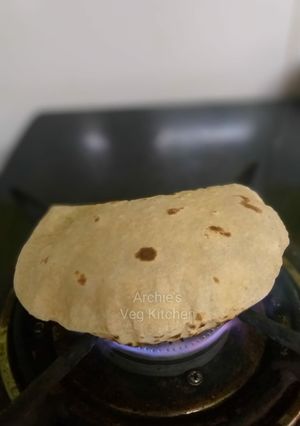 A picture of Fulka Roti.