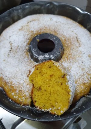 Una foto de Torta de mandarina y zanahoria🍊🥕