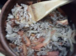 Una foto de Carne ranchera en su jugo enjitomatada al pulque