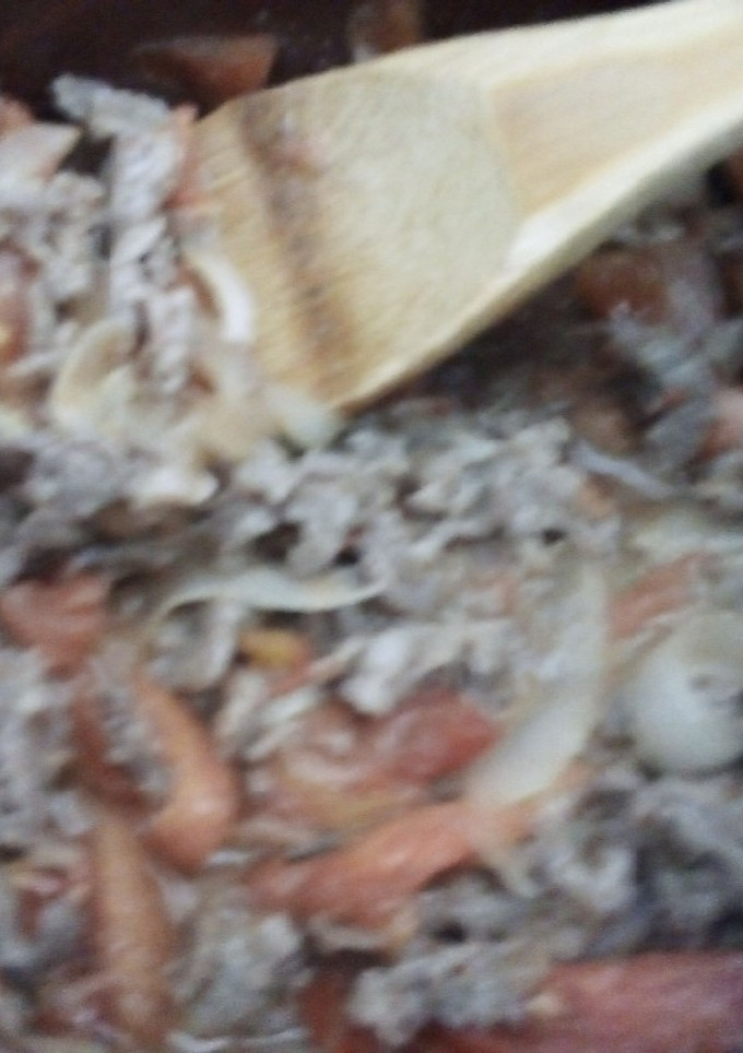 Una foto de Carne ranchera en su jugo enjitomatada al pulque
