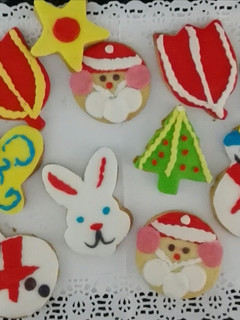 Una foto de Galletas de mantequilla con Fondant