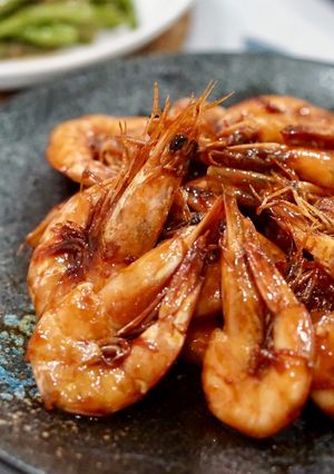 Foto resep Udang bakar madu