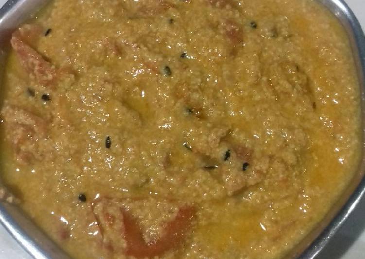 Recipe of Any-night-of-the-week Tomato postu chutney/ tomato poppy seeds chutney