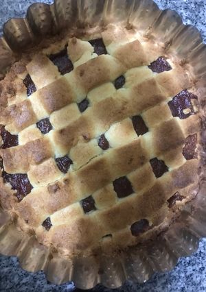 Una foto de Pastafrola de membrillo