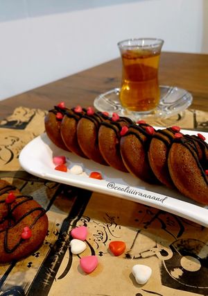 عکسی از دستور دونات با شیره انگور🥯