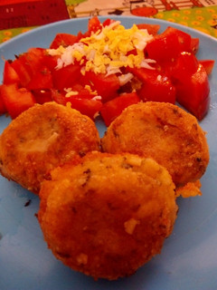Una foto de Croquetas de polenta