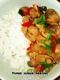 Tumis jamur merang