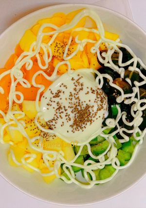 Hình của món Salad hoa quả.