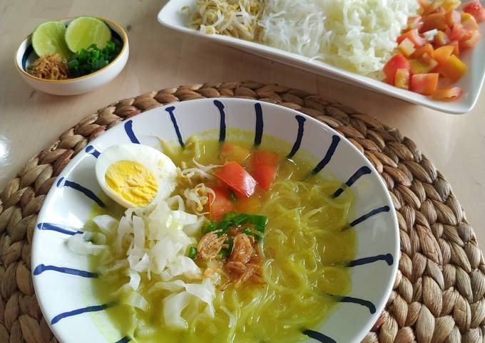 Resep Soto Ayam Kuah Kuning Bening Resep Soto Ayam Kuah Kuning Bening