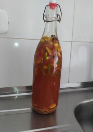 Una foto de Vinagre casero