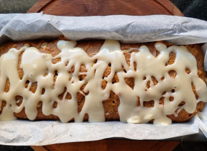 Una foto de Carrot cake! Budín de zanahoria!!