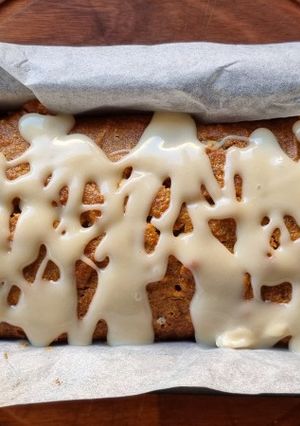 Una foto de Carrot cake! Budín de zanahoria!!