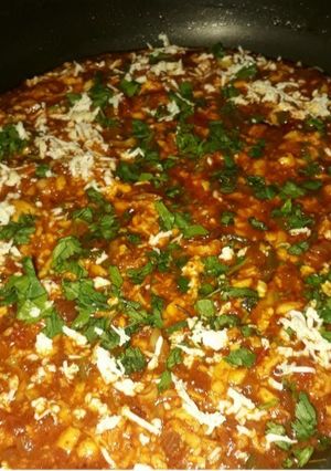 A picture of Paneer bhurji.