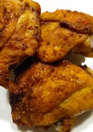 A picture of Spiced baked chicken.