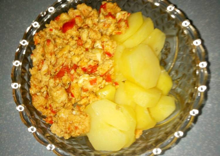 Steps to Prepare Speedy Irish and egg sauce