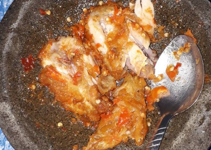 Ayam Geprek Sangat Sederhana