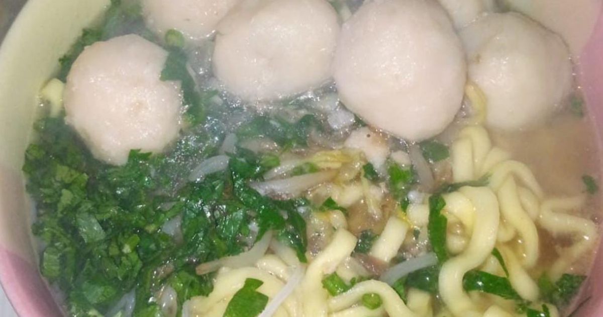 Bakso ayam rumahan