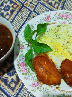 عکسی از دستور قلیه ماهی با برنج