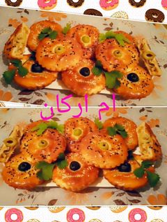 صورة لوصفة خبزات محشين بالصدر دجاج 👌
