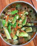 Dưa chuột kiểu kim chi (siêu tốc)