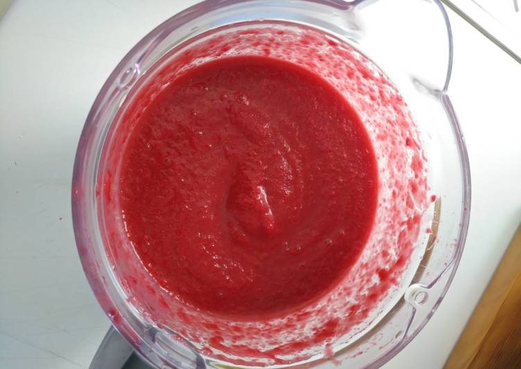 Salmorejo de remolacha