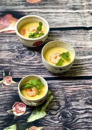 Hình của món Trứng Hấp Kiểu Nhật - Chawanmushi.