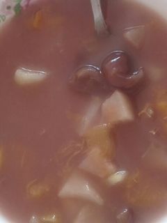 Gyümölcsleves (befőttből) recept fotója