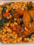 Chicken & Samp one pot