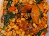 Chicken & Samp one pot