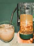 Jus asi booster lagi nih (kurma, oatmeal, almond)