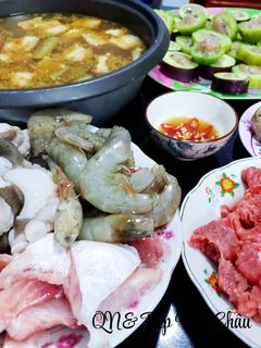 Hình của món Lẩu mắm Miền tây.