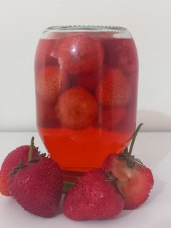 عکسی از دستور کمپوت توت فرنگی 🍓