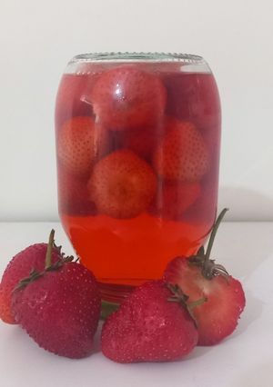 عکسی از دستور کمپوت توت فرنگی 🍓