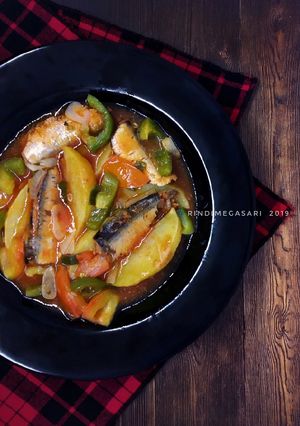 Foto resep 168. Sarden Kentang Paprika