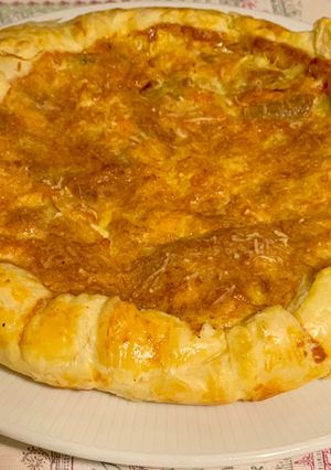 Foto principal de Quiche de verduras y salmón