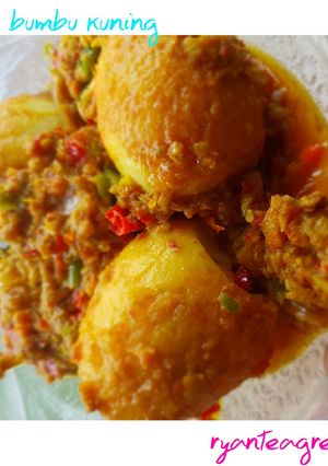 Foto resep Telor kuning kecombrang