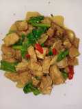Oseng tempe caisin