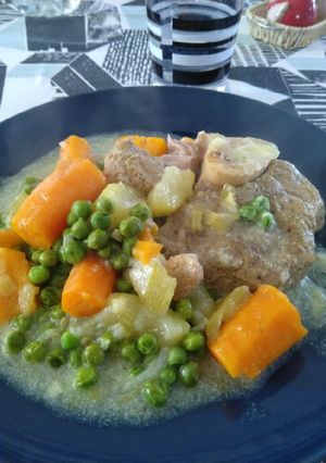 Une photo de Osso bucco façon curry