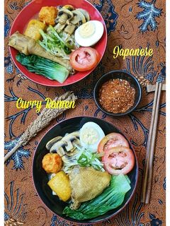 Foto resep Japanese Curry Ramen